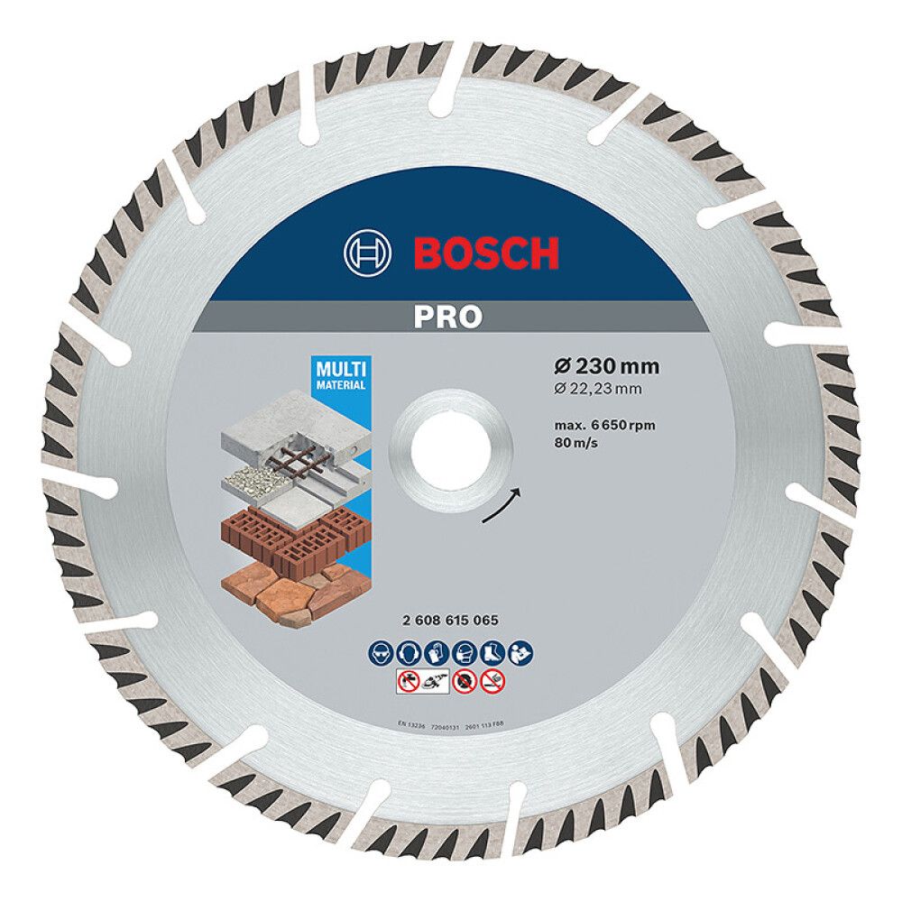 DIAMANTKAPPSKIVE BOSCH PRO UNIVERSAL 230X22,23MM