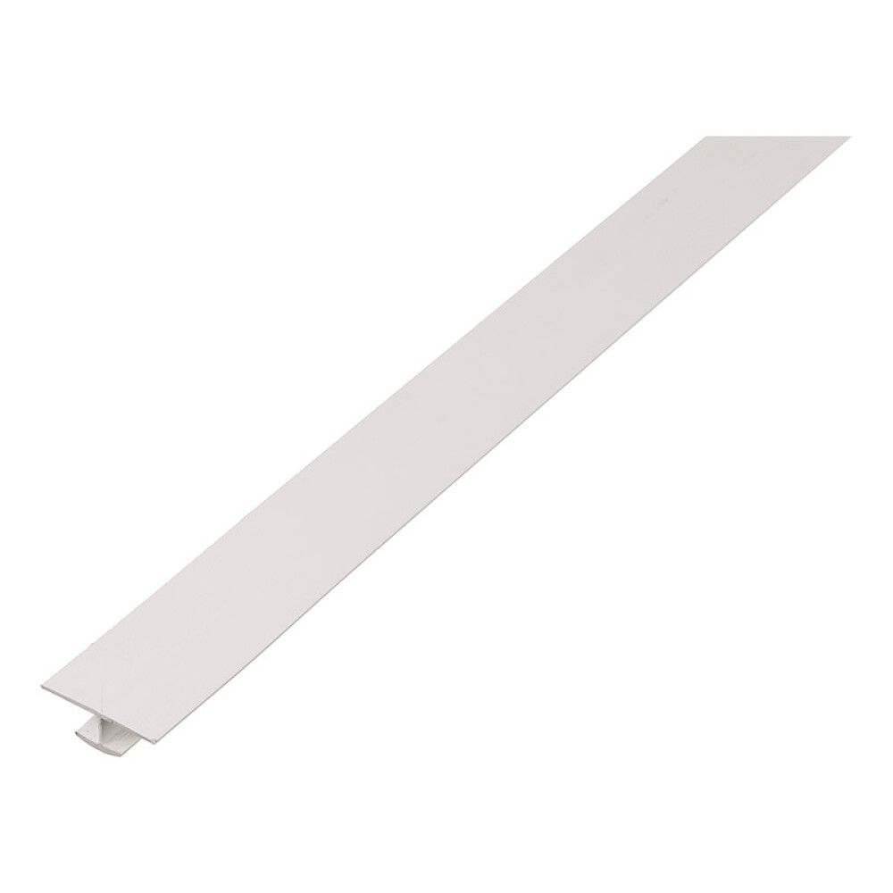 H-PROFIL GAH ALBERTS PVC 2000X25X4MM HVIT