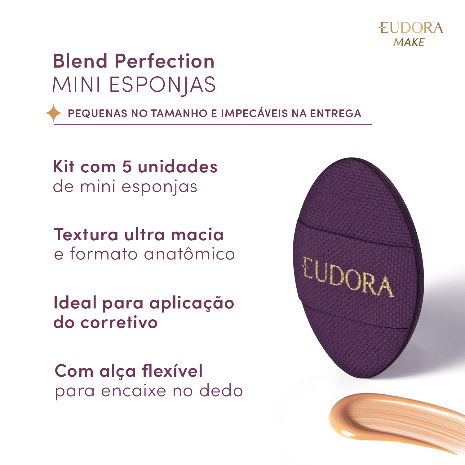 Kit Mini Esponjas Blend Perfection