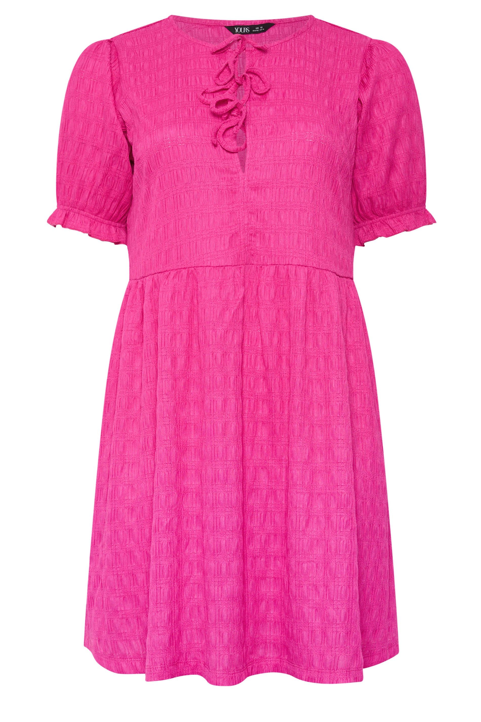 Yours Bow Front Mini Dress