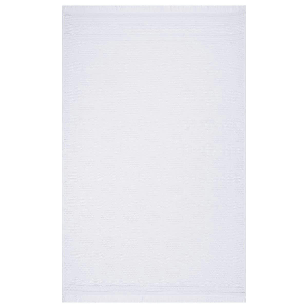 HERA - Serviette de bain en coton blanc 90 x 150