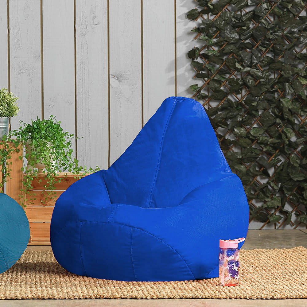 - Pouf enfant inclinable bleu