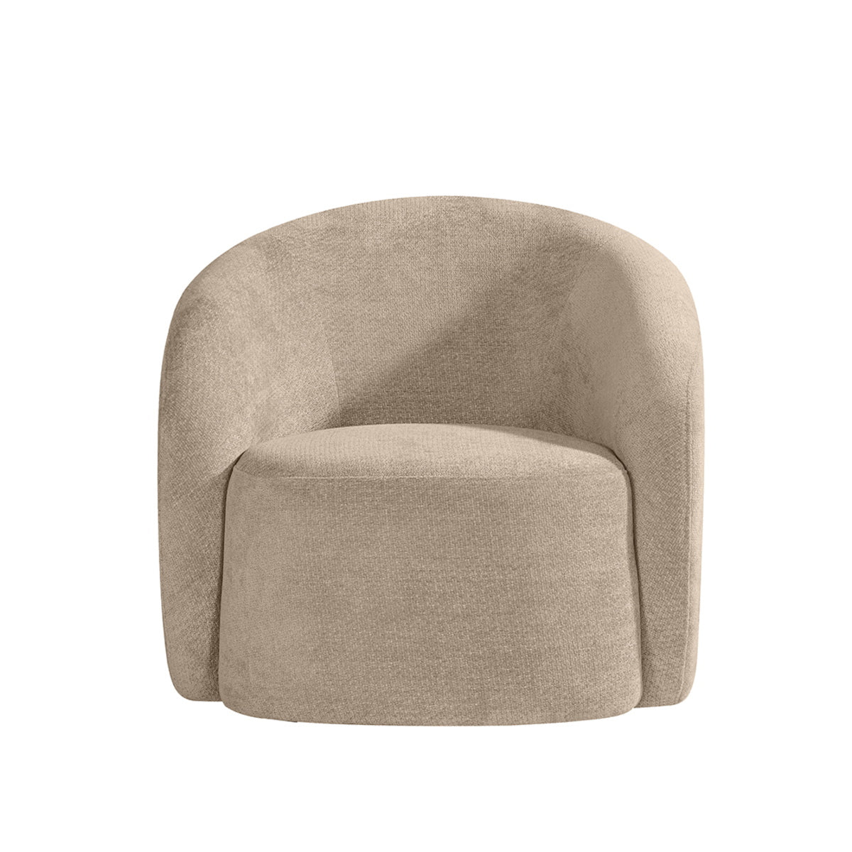 LABEL51 Fauteuil Alby - Beige Stof - 84x82x79cm