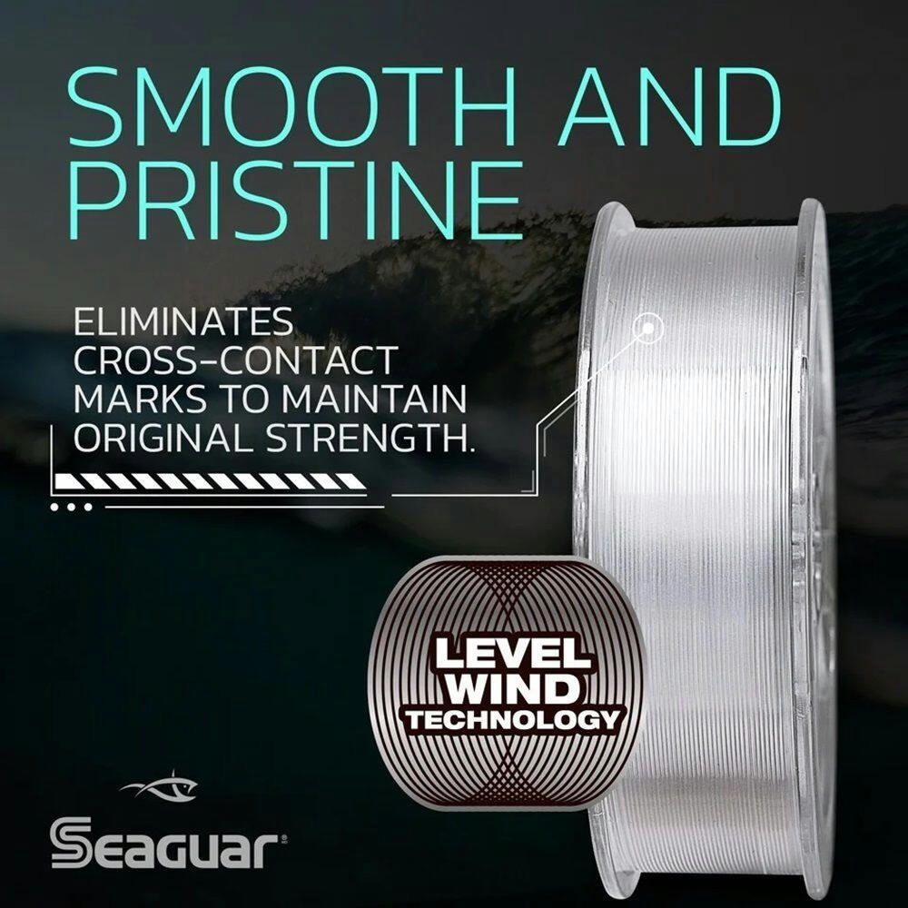 Seaguar Blue Label Fluorocarbon Leader Material, Clear