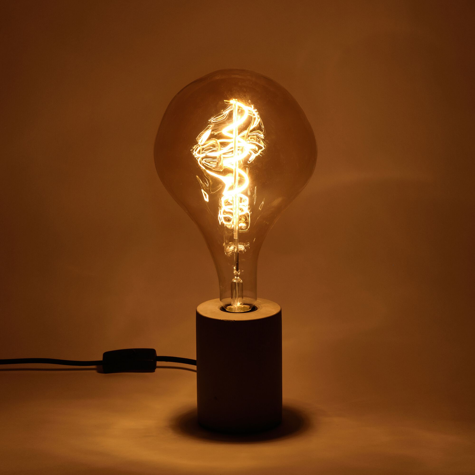 CABOSSE - Ampoule décorative LED D16cm culot E27