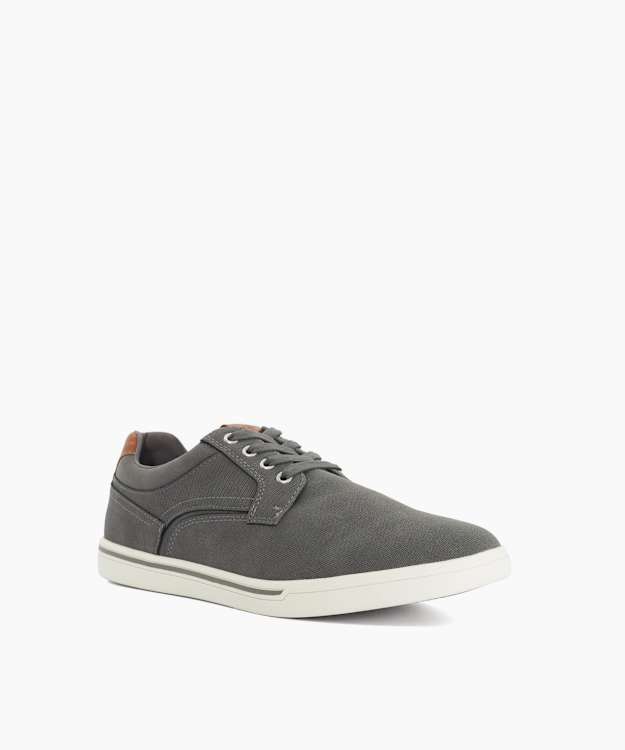 Tommus Grey - Lace-Up Trainers