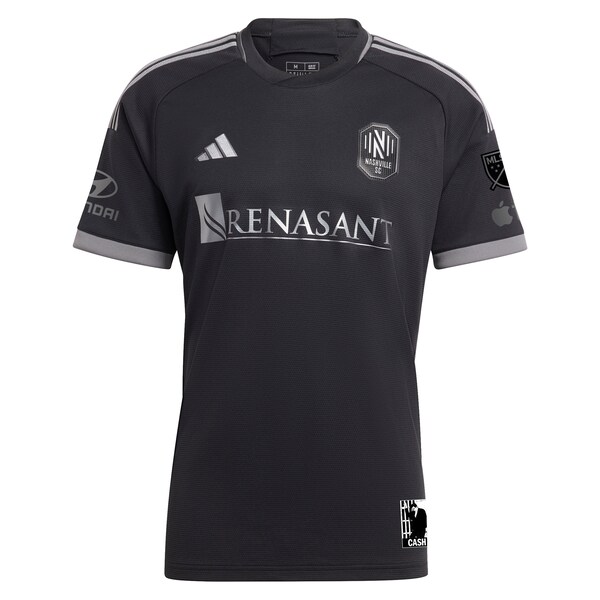 Walker Zimmerman Nashville SC adidas 2024 Man In Black Kit Authentic Player Jersey - Black