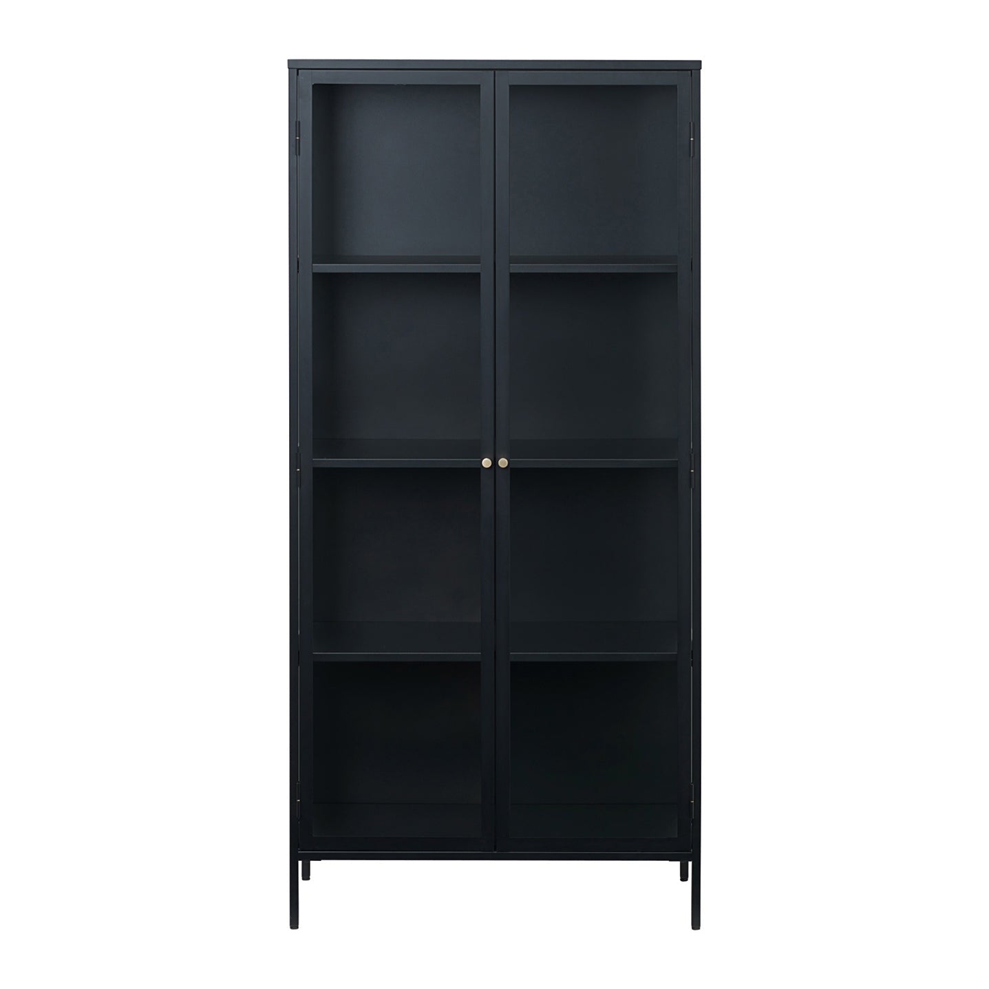 by fonQ Fort Vitrinekast - H 190 cm - Zwart
