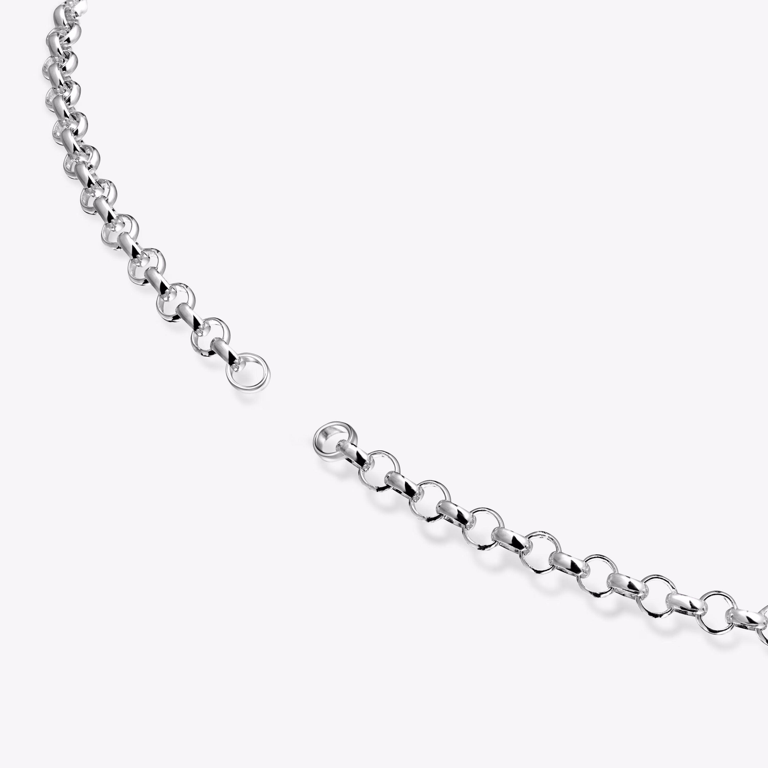 Gargantilla de plata 42 cm Hold