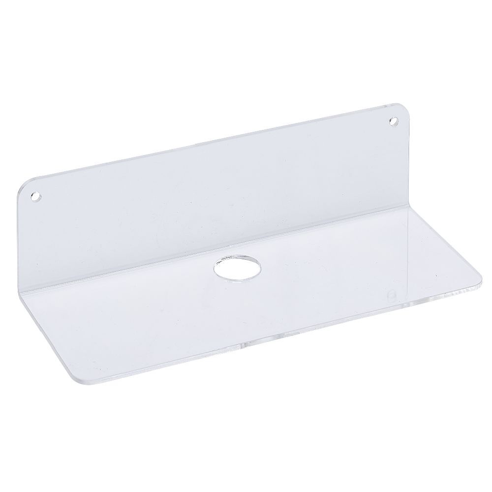 étagère murale plastique transparent L.23 cm