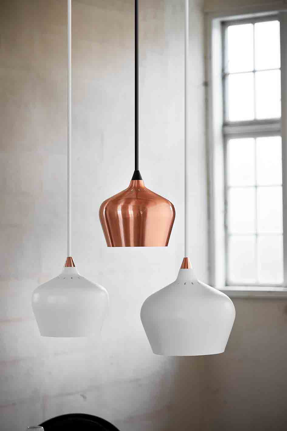 Frandsen Cohen hanglamp large Ø24.6 mat grijs