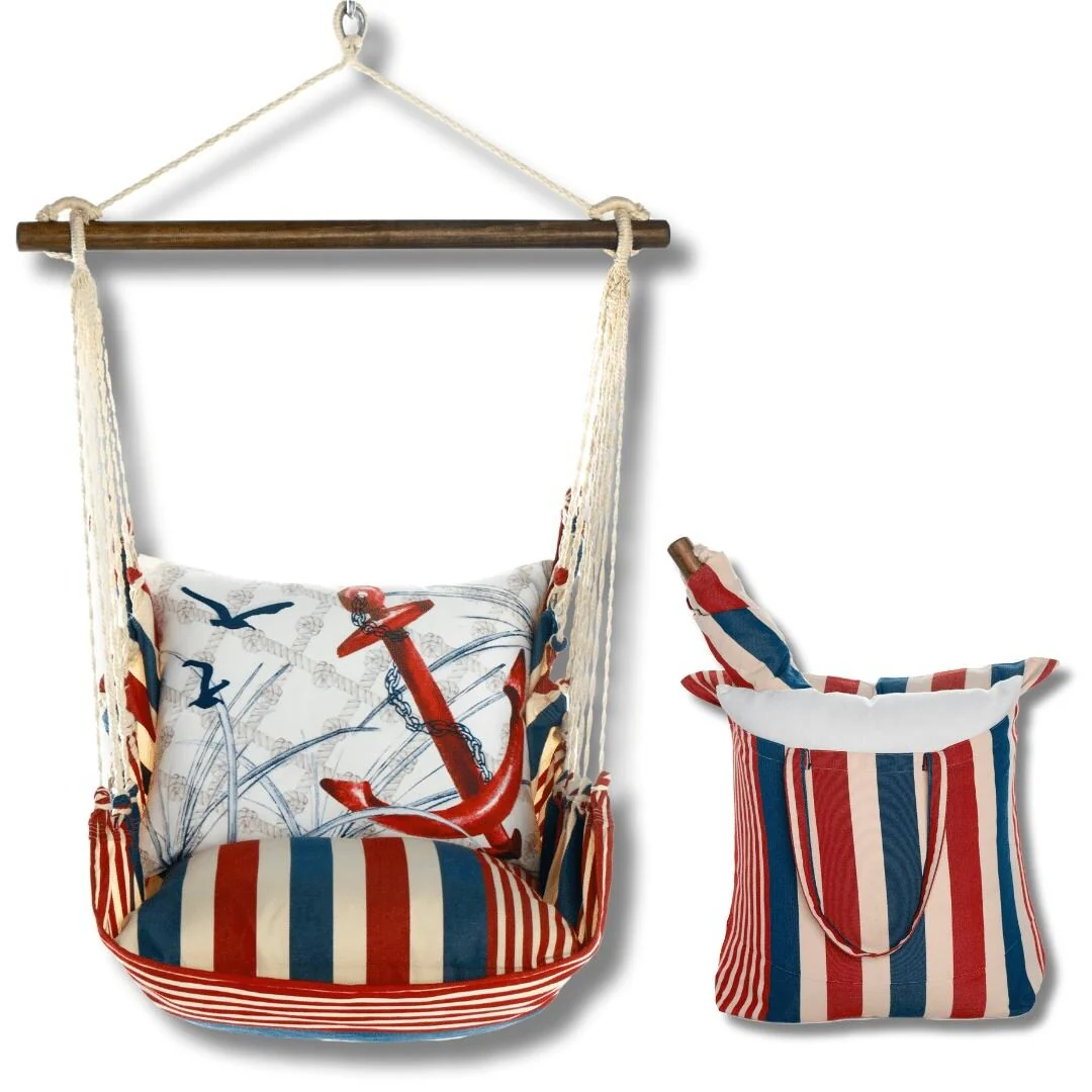 Magnolia Casual Swing Set 4 piece - Stars & Stripes w/ Red Anchor