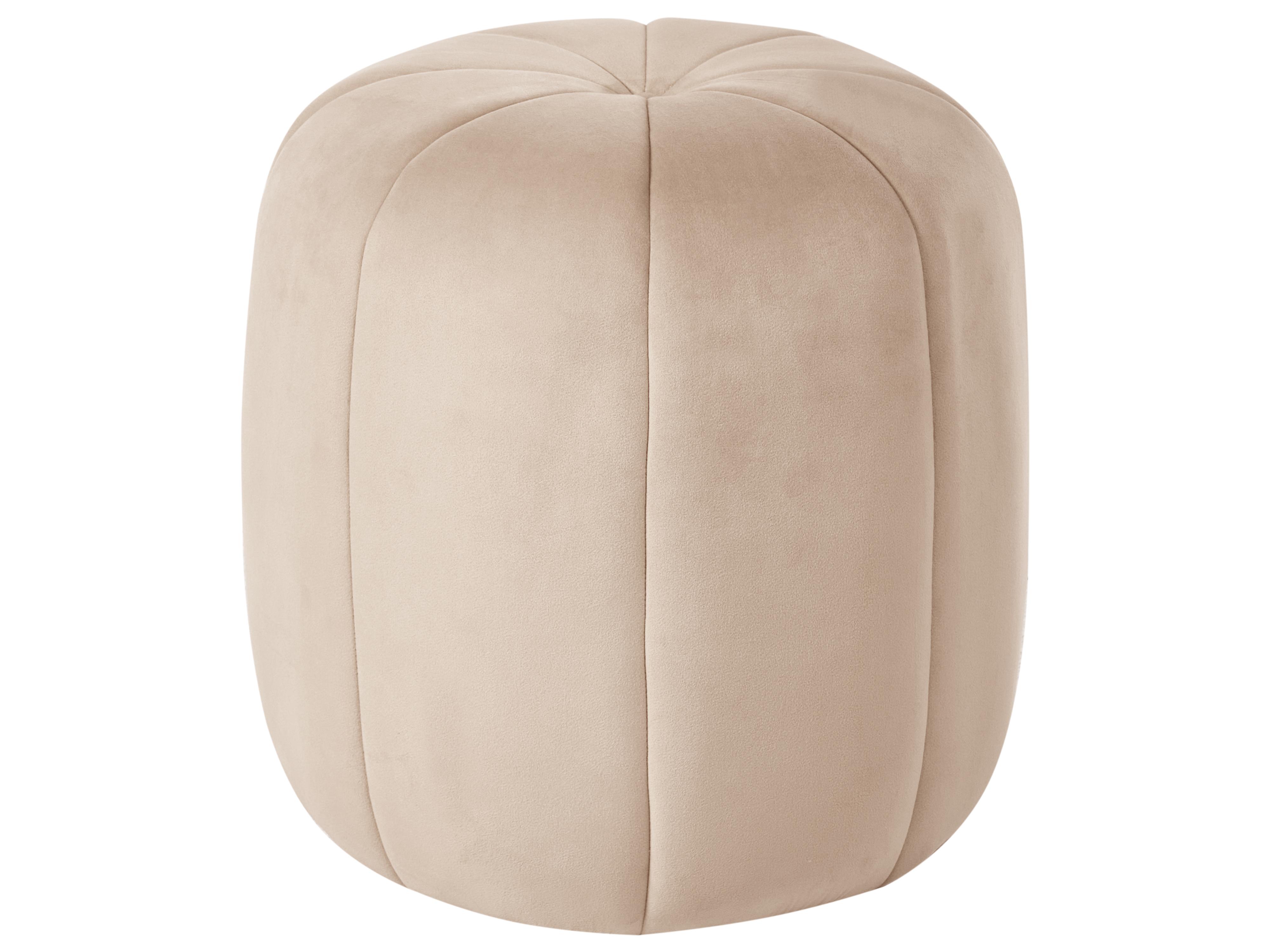 Pouffe SELBY Velvet Beige