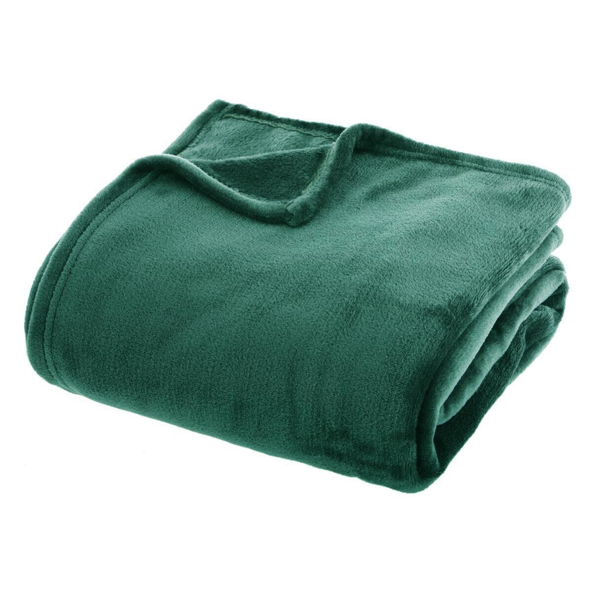 Flannel plaid Green, 180x230 cm