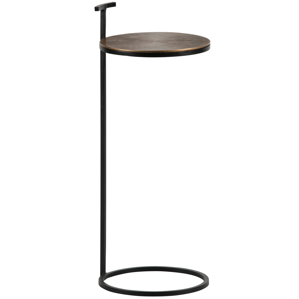 WOOOD bijzettafel Position - Metaal - Antique Brass - 64x26x26