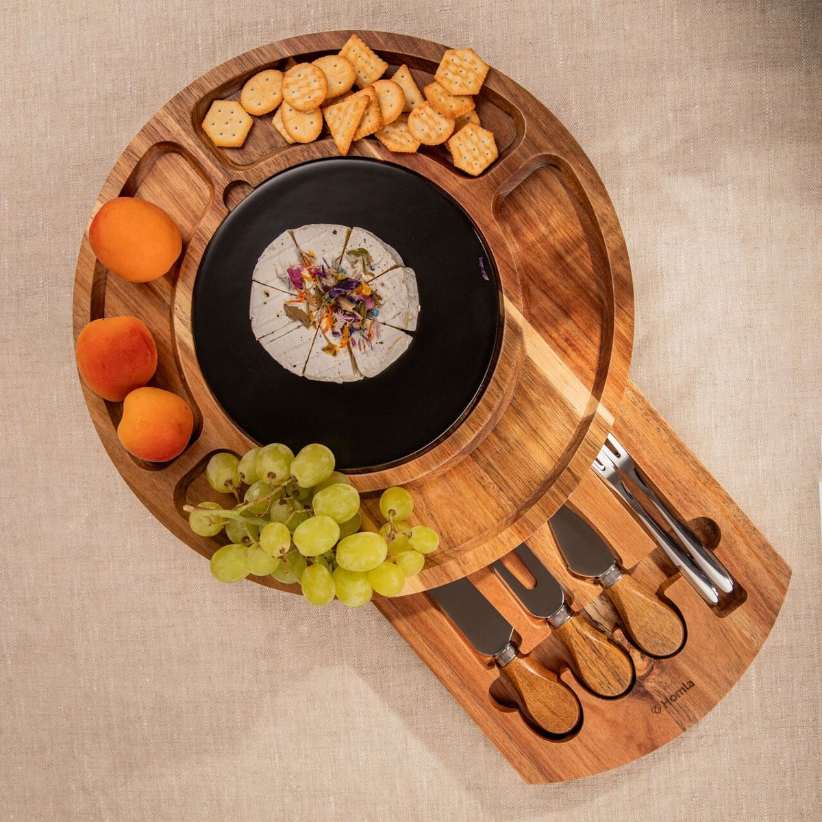 Zestaw b2 FRESCA do serwowania z nożykami 6 el