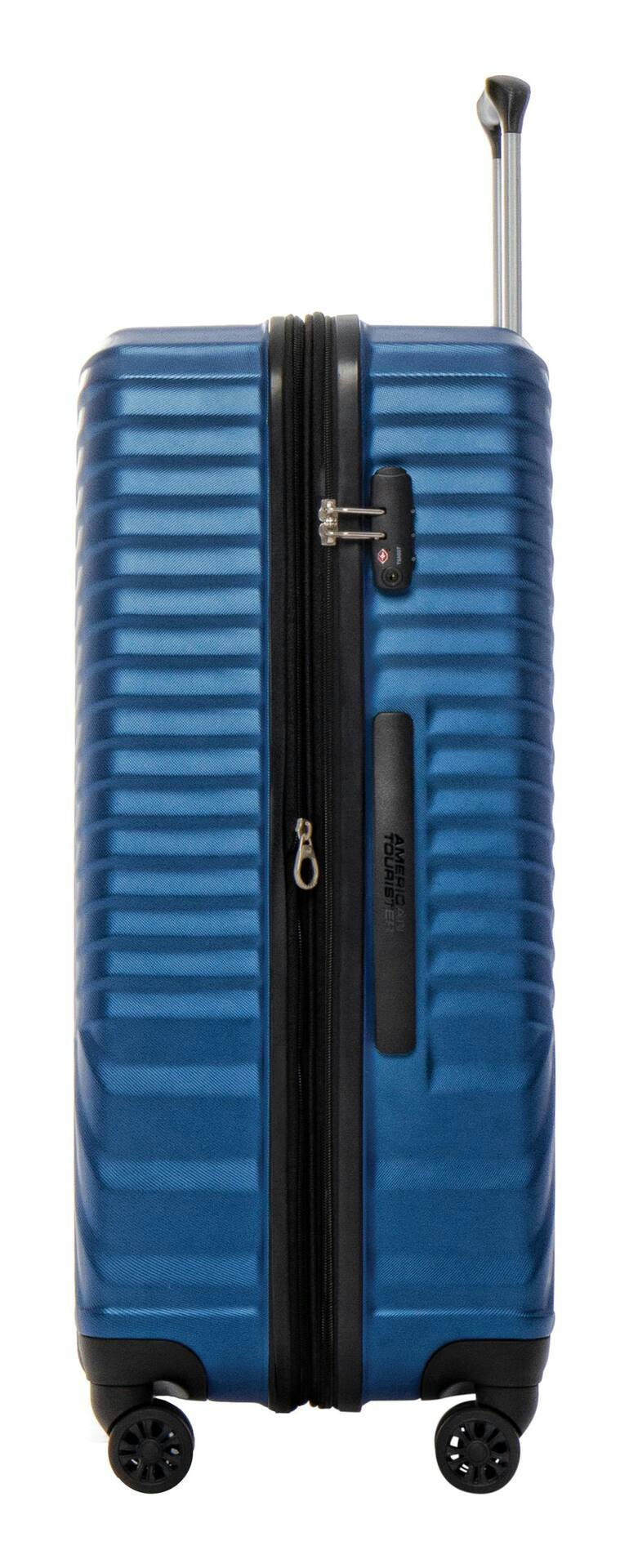 American Tourister Vector Hardside Spinner Wheel Travel Luggage Suitcase with TSA Lock, 24-in