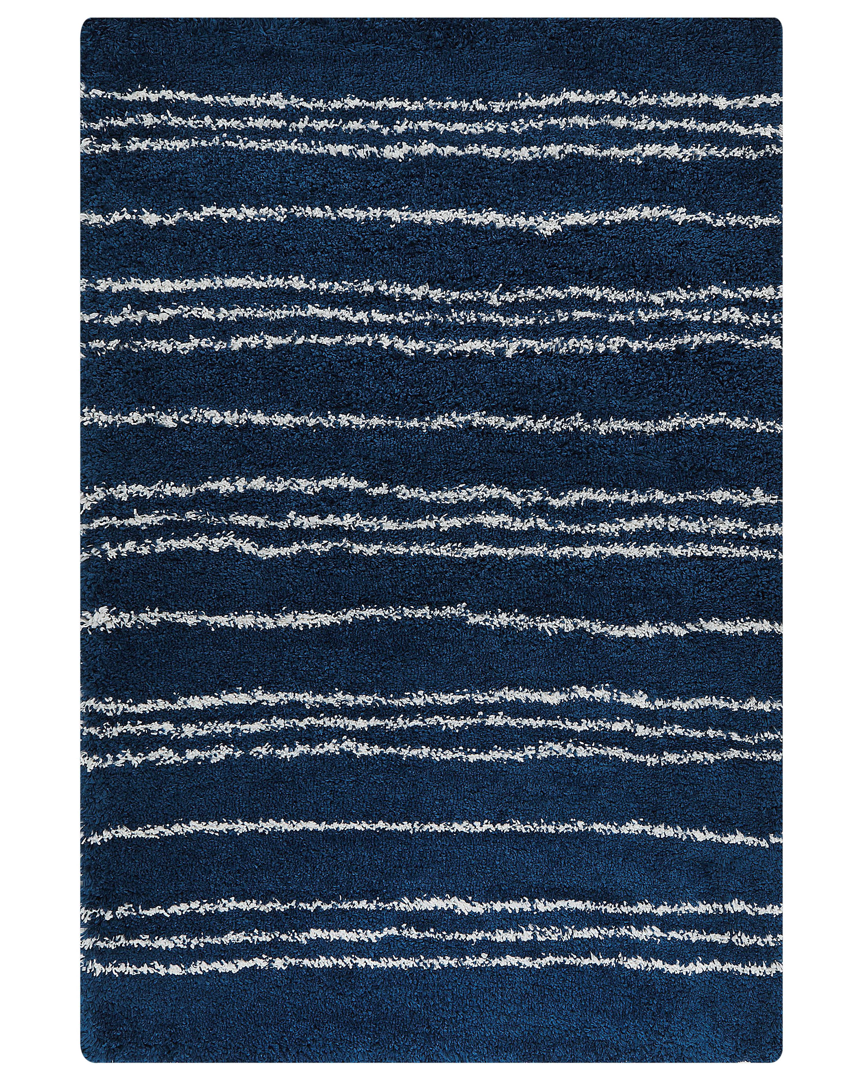 Shaggy Rug TASHIR Blue 160 x 230 cm