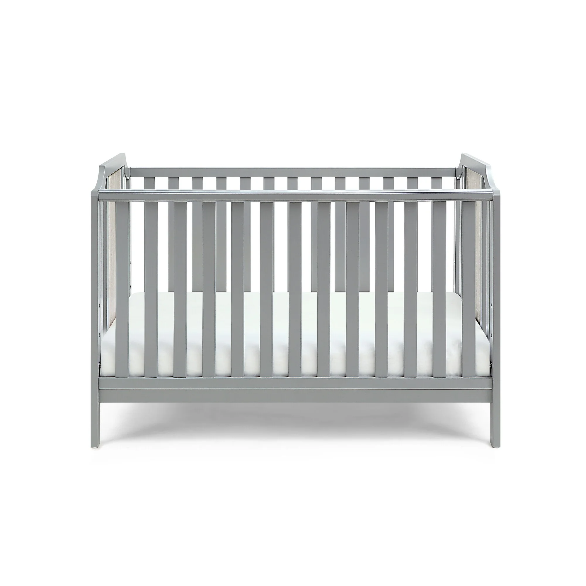 Brees Island 3-in-1 Convertible Crib Gray/Graystone - Grey