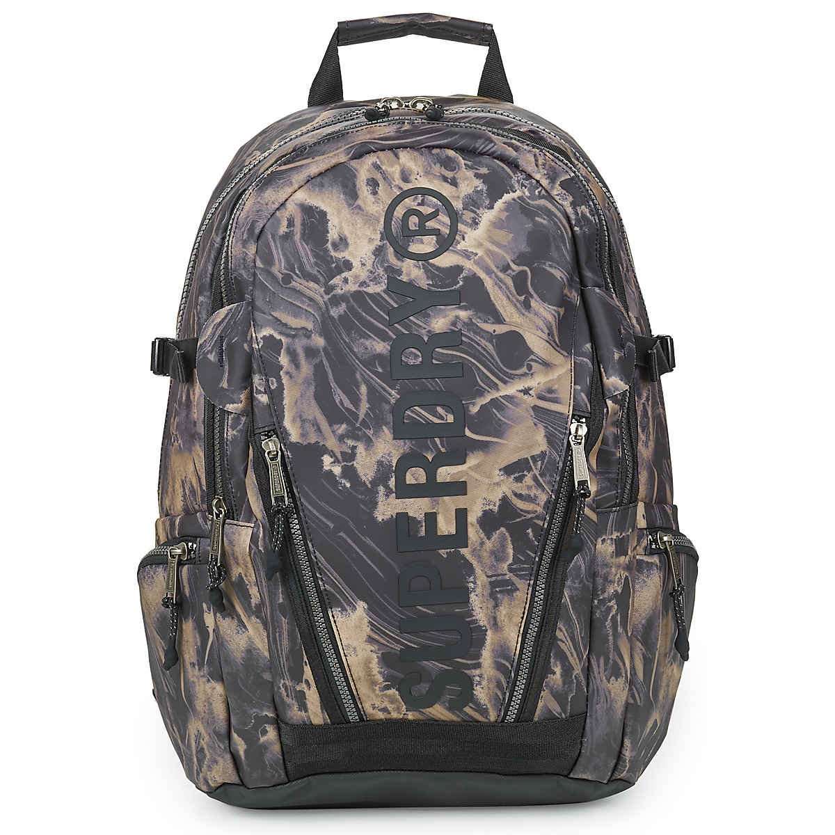 Superdry - TARP RUCKSACK - Brown / Brown / Aop