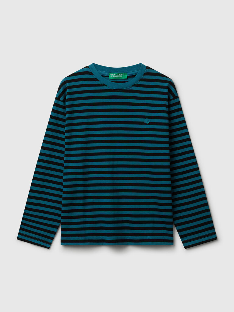 Long sleeve striped t-shirt