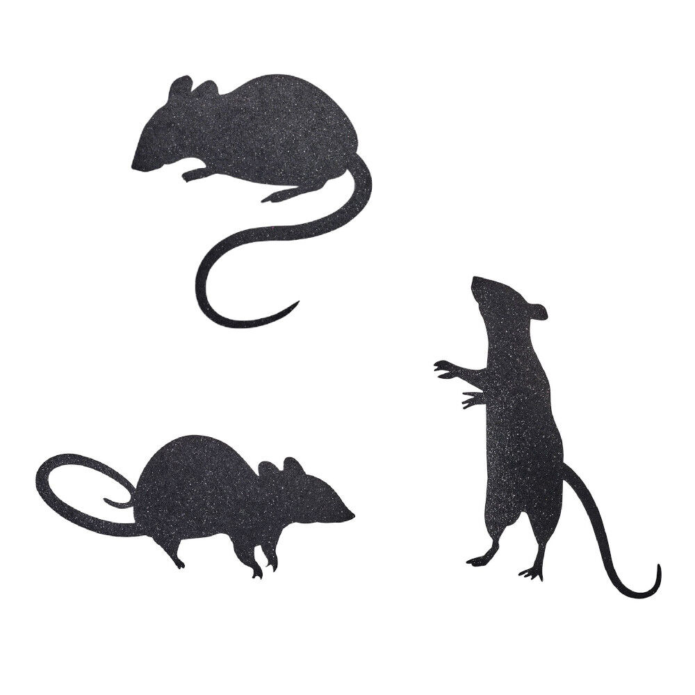 Sticker mural araignée ou rat x9