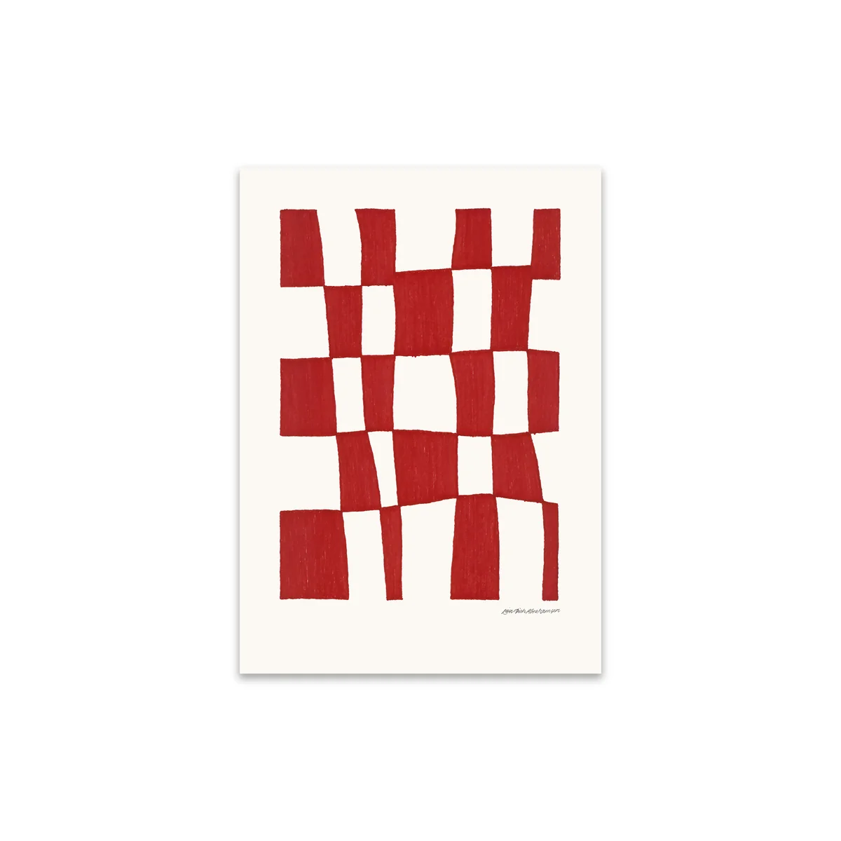 The Poster Club - Square Days von Leise Dich Abrahamsen, 30 x 40 cm