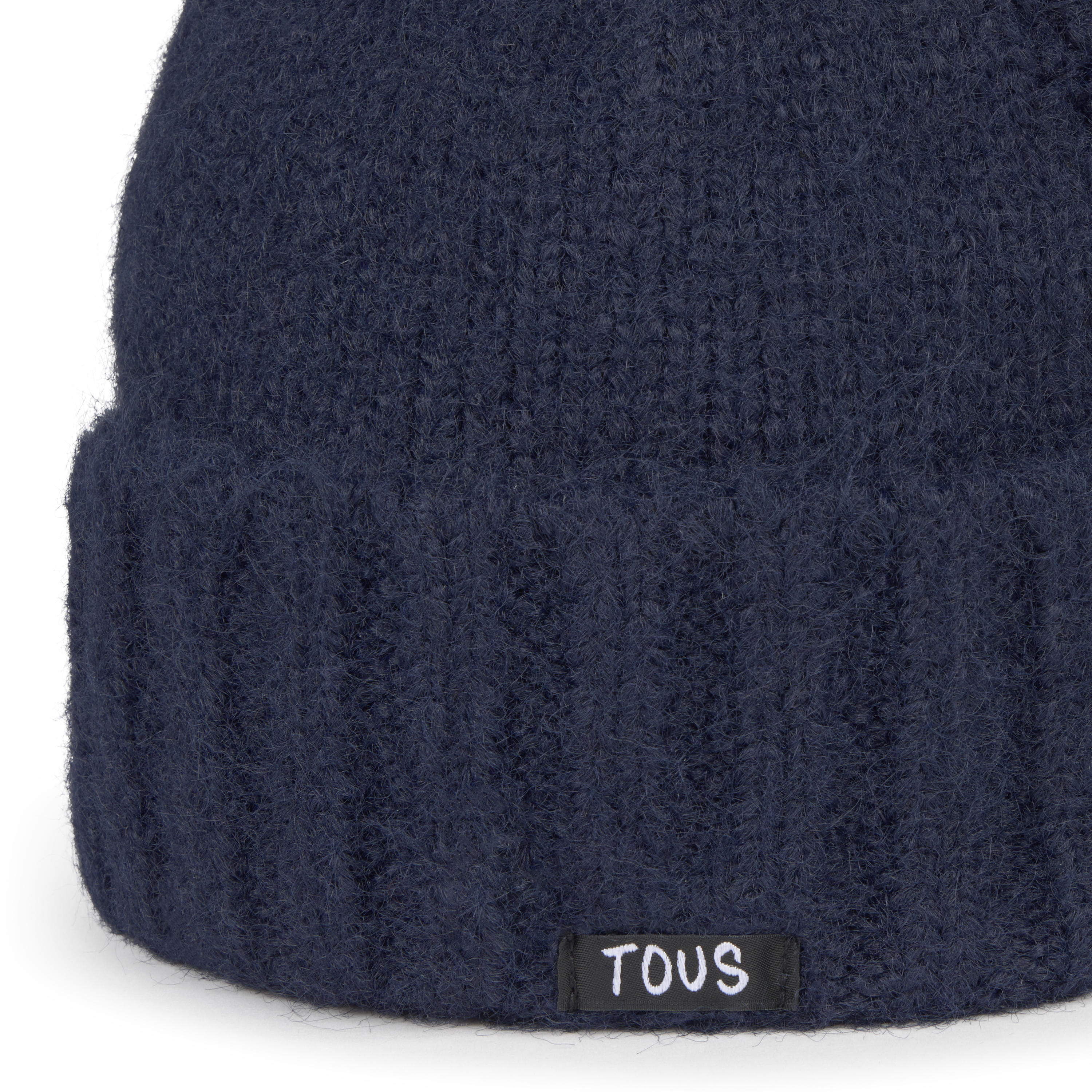Gorro azul marino TOUS Bear Ears