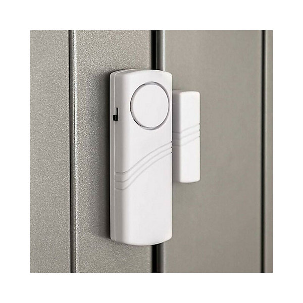 Alarmes de portes et fenêtres, lot de 4, alarmes anti-intrusion sans fil, fonctionnement magnétique - 100 dB