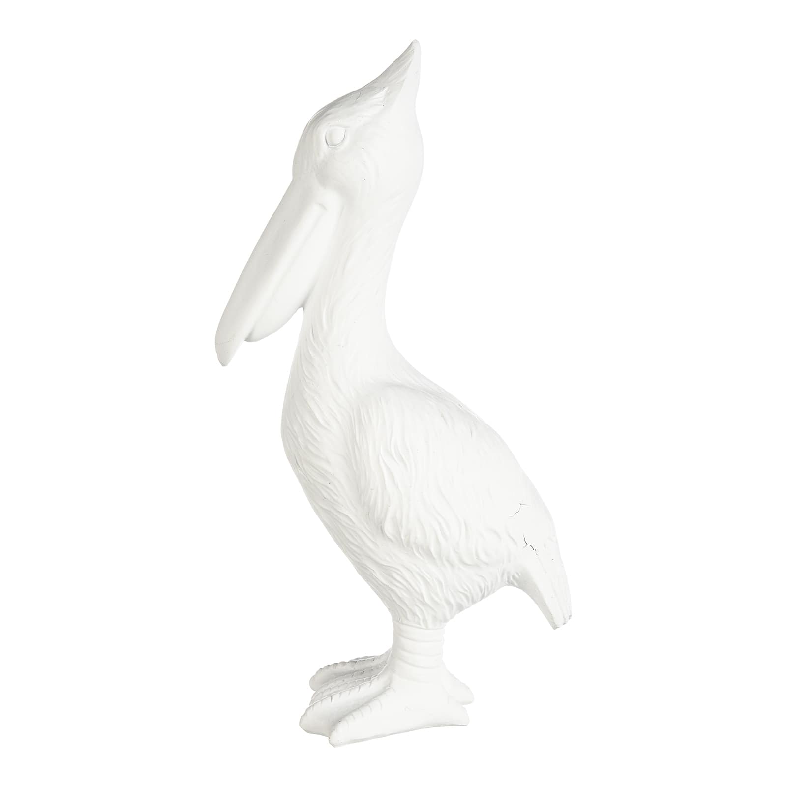 Deko-Figur Vogel Weiß,B 170 x H 250 x T 80 mm