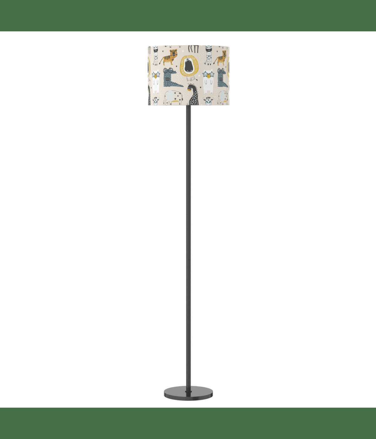 UNIVERS ENFANT - Lampadaire Zoo D: 40 x H: 165