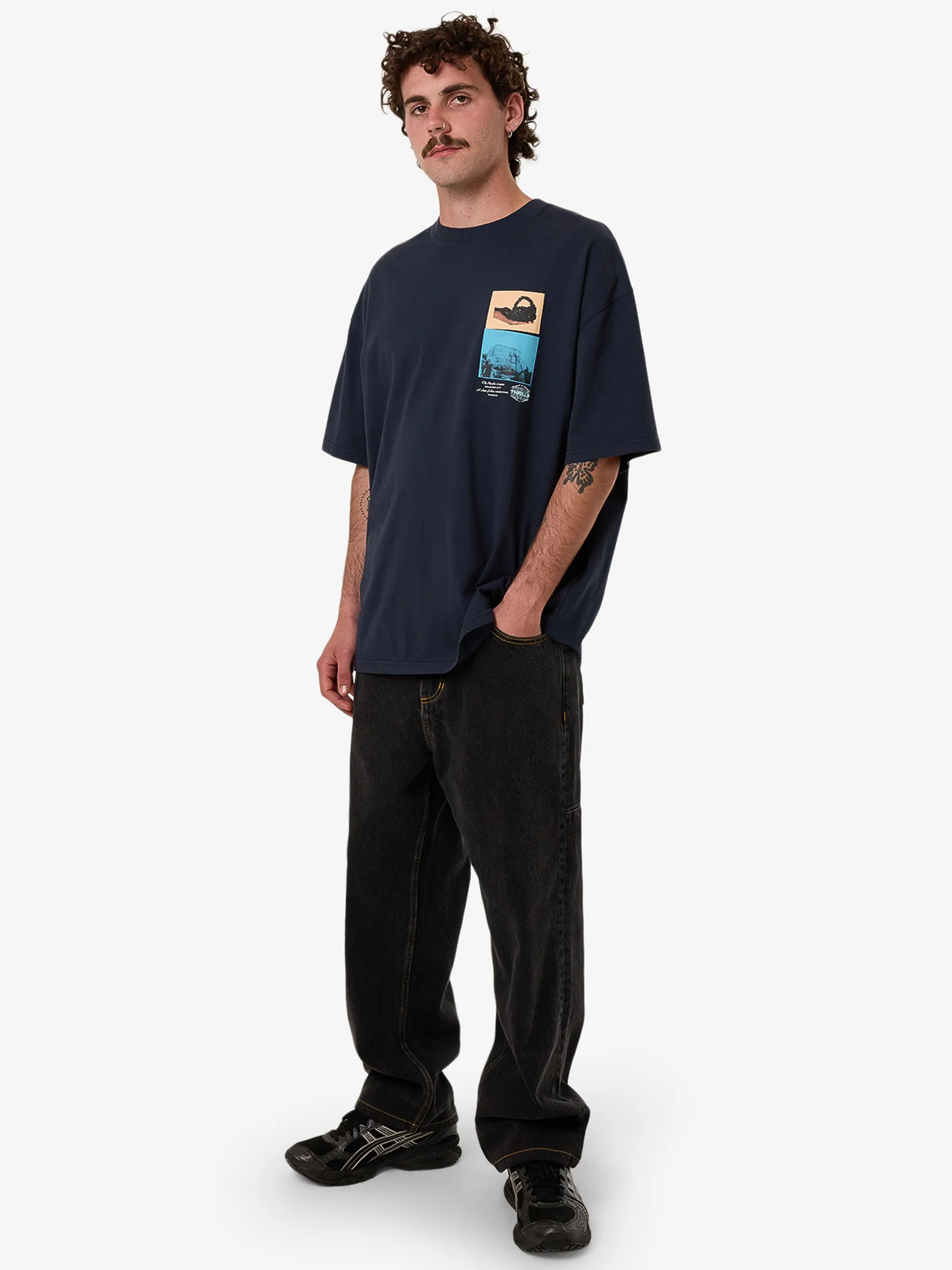 Chaotic State Box Fit Oversize T