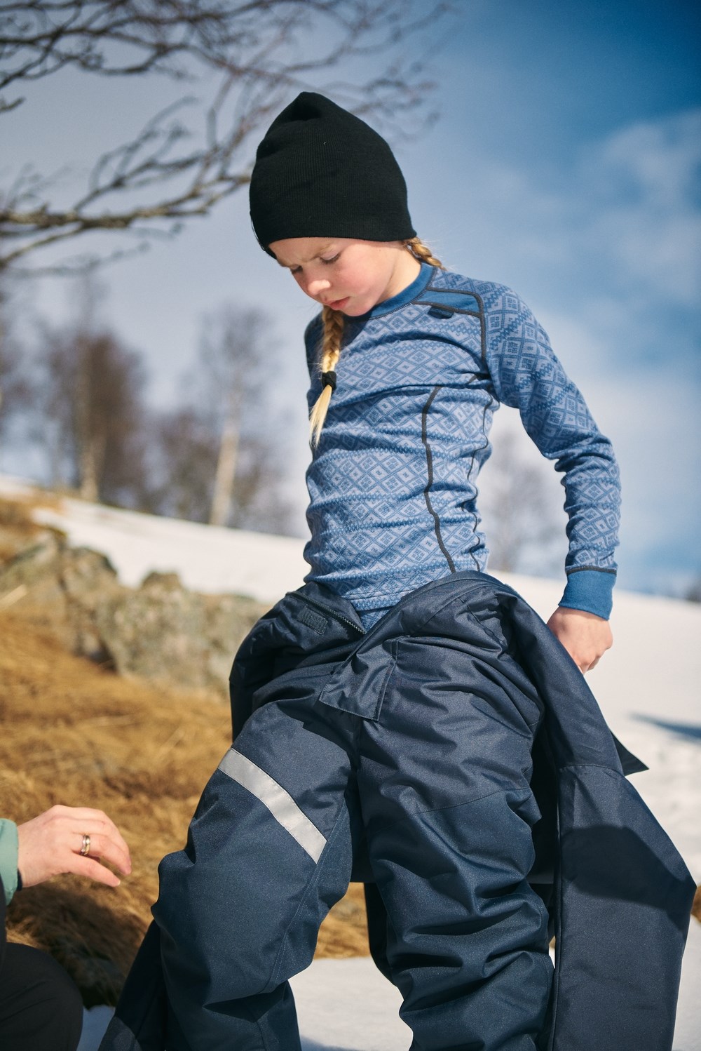 Alta vattert kjeledress barn 8-14