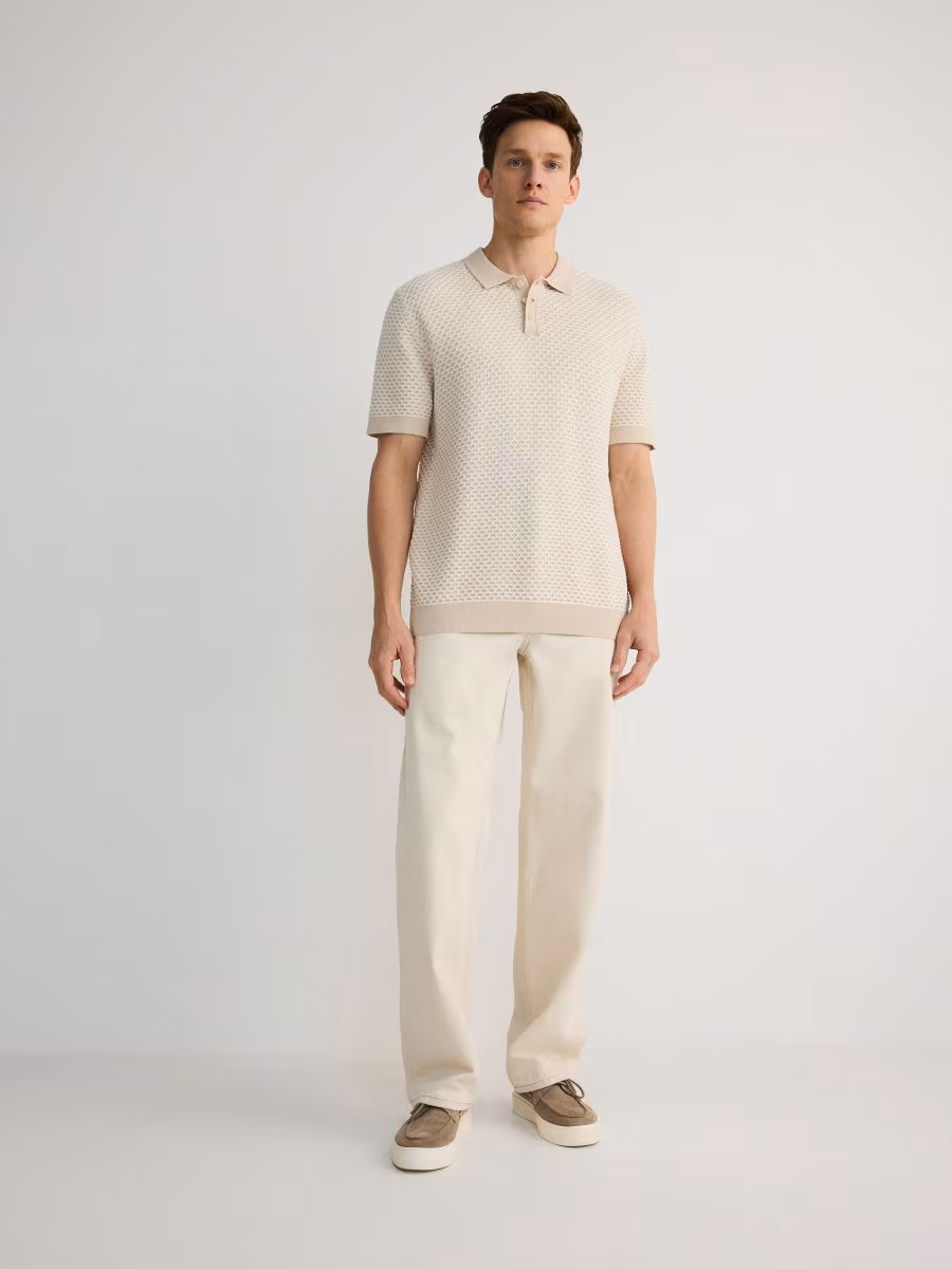 Cotton Rich Polo Jumper