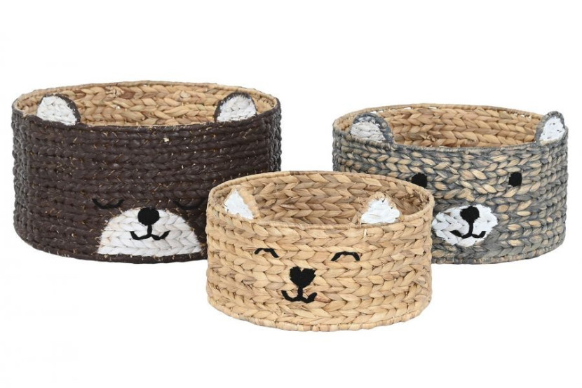 Kosze na zabawki40x25 cm GATTO E CANE-I
