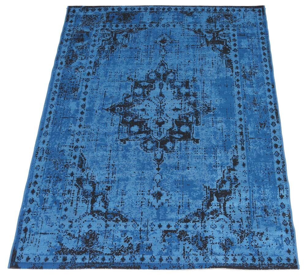 ECARPET Isabella Indoor Area Rug, Blue, Assorted Sizes
