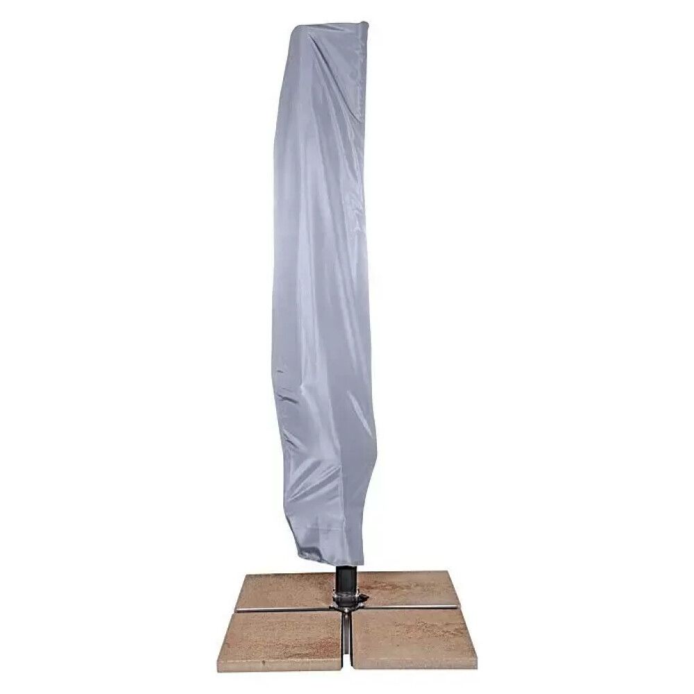 PARASOLLTREKK DOPPLER DERBY RAVENNA Ø350CM/300X300CM GRÅ