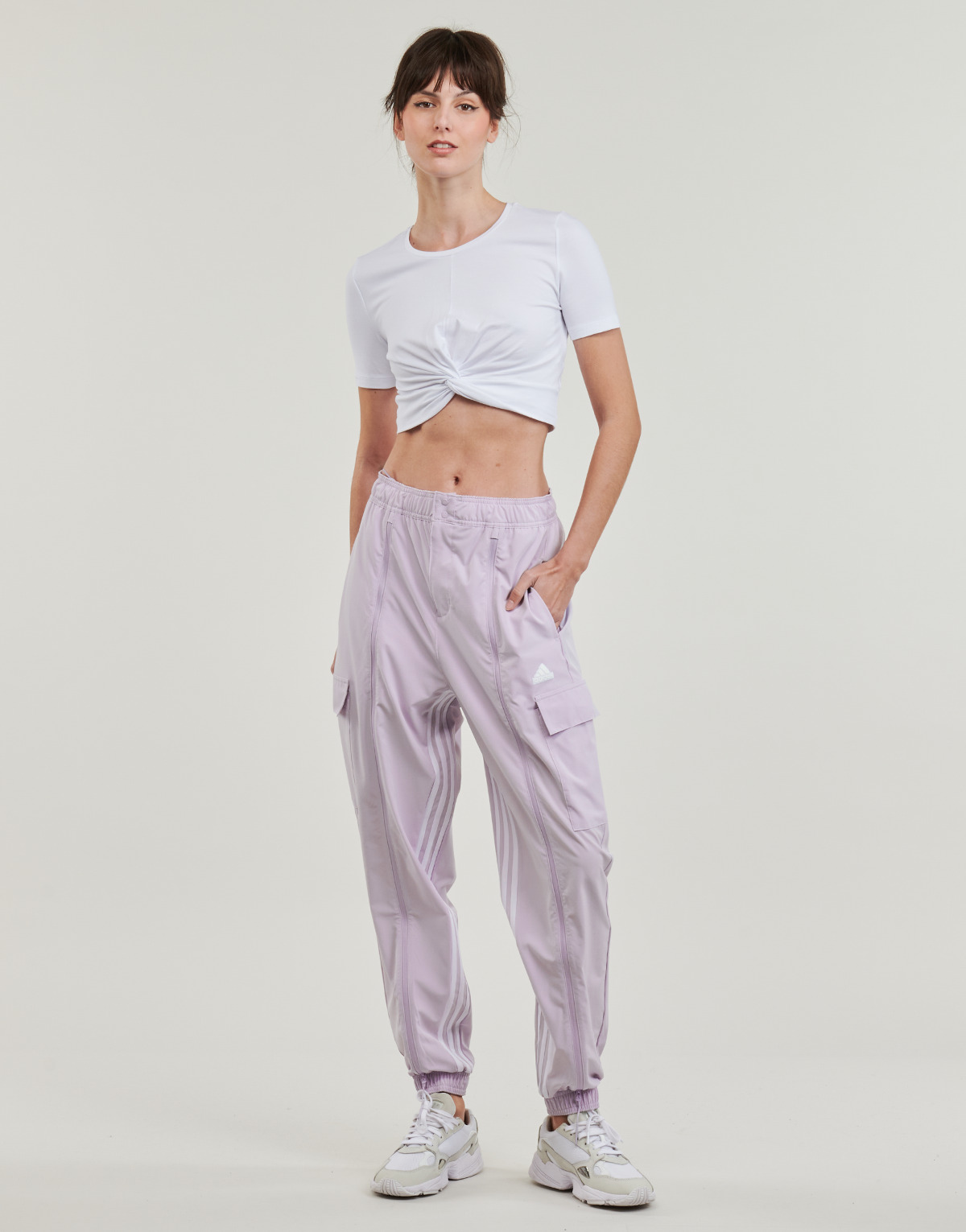 adidas - DANCE CARGO - Violet / White