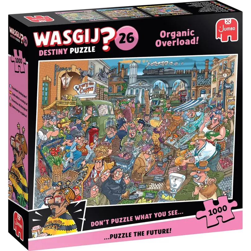 Puzzle 1000er-Set Wasgij Destiny 26 Organic Overload