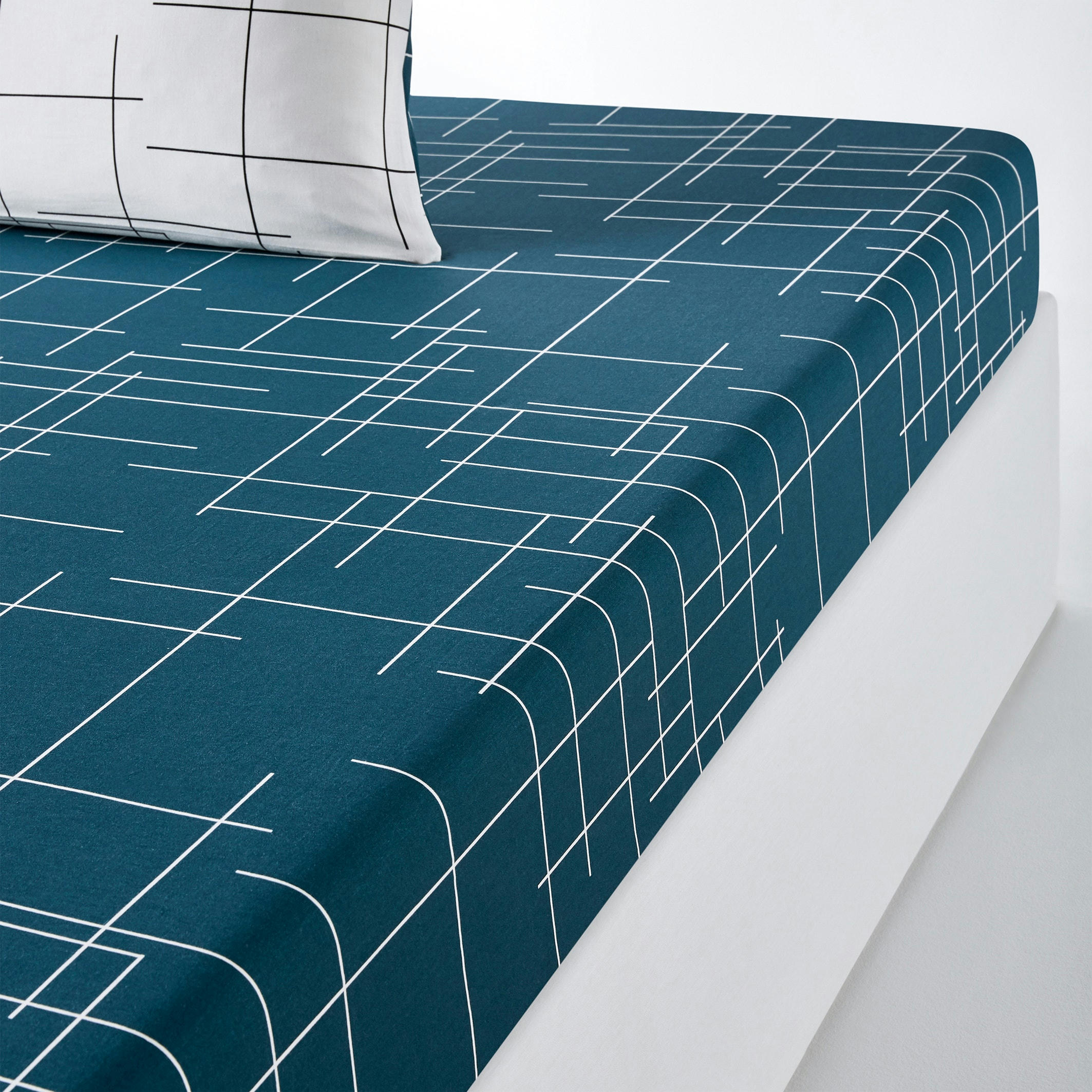 Drap housse imprimé, Charline