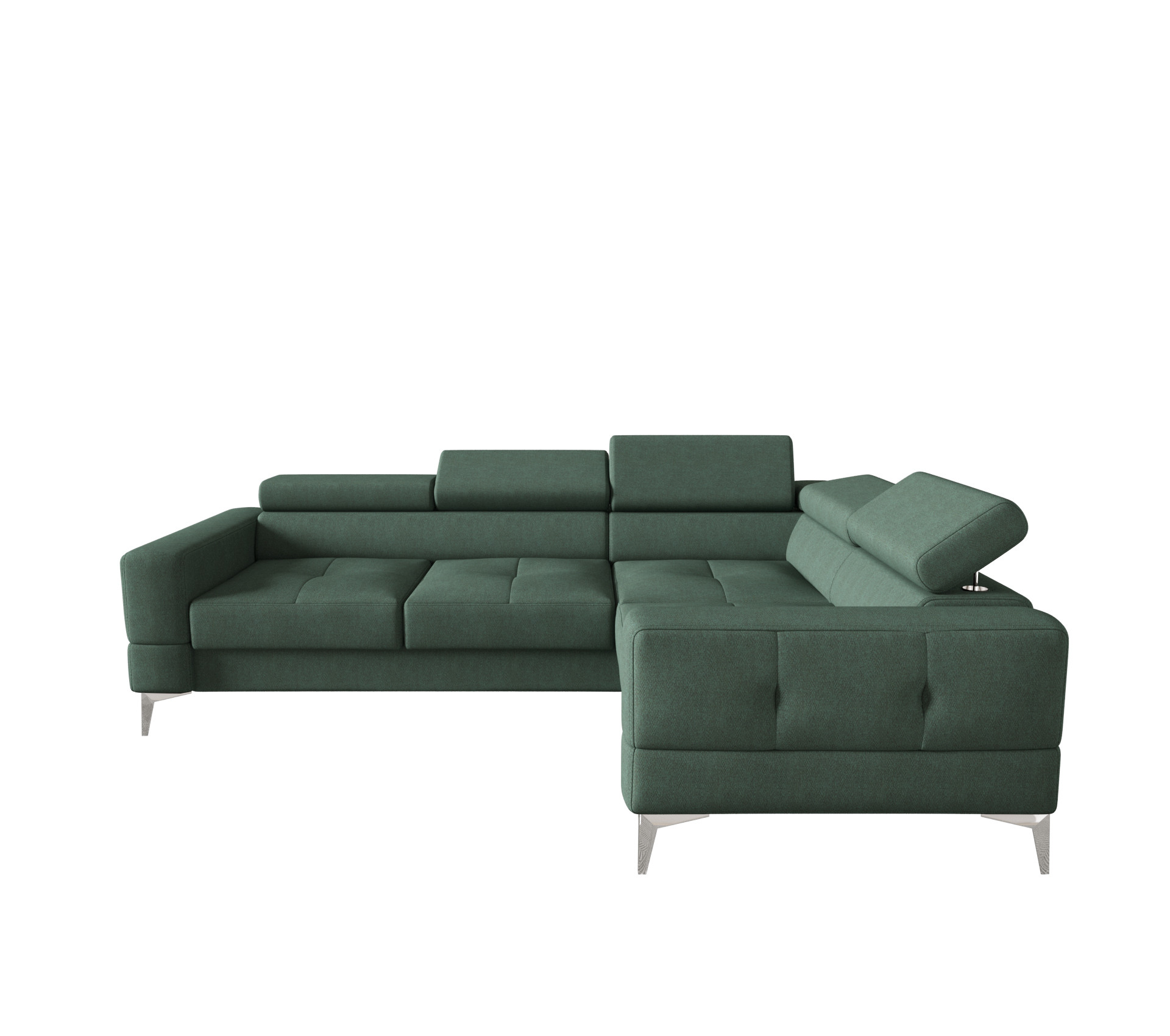 Narożnik Toscania Relax z funkcją spania 185x250 cm tkanina