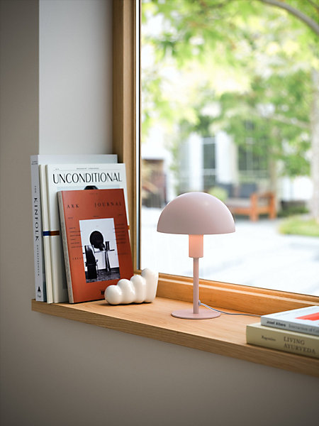 Lampe à poser ELLEN Mini Métal Rose poudré, H.25 - IP20 - E14 /Nordlux Intérieur