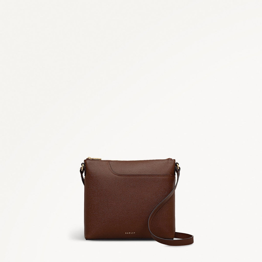Pockets - Small Ziptop North-South Cross Body Bag