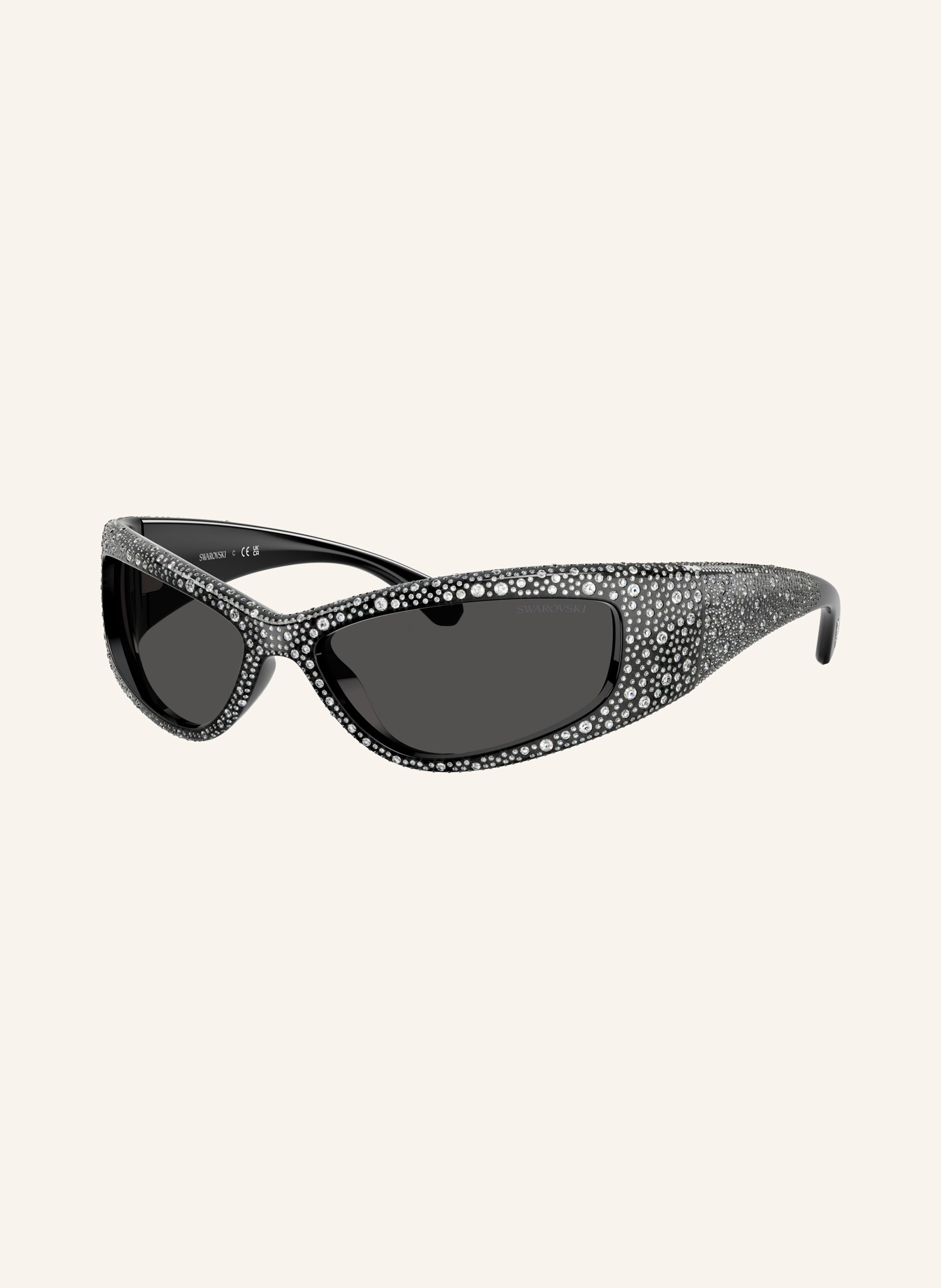 SWAROVSKI Sonnenbrille SK6027 mit Swarovski Kristallen