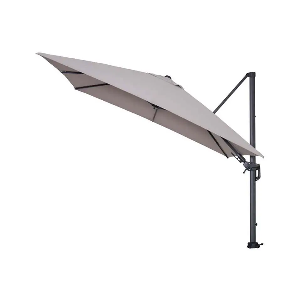 Garden Impressions Hawaii zweefparasol 300x300 c. black - zand