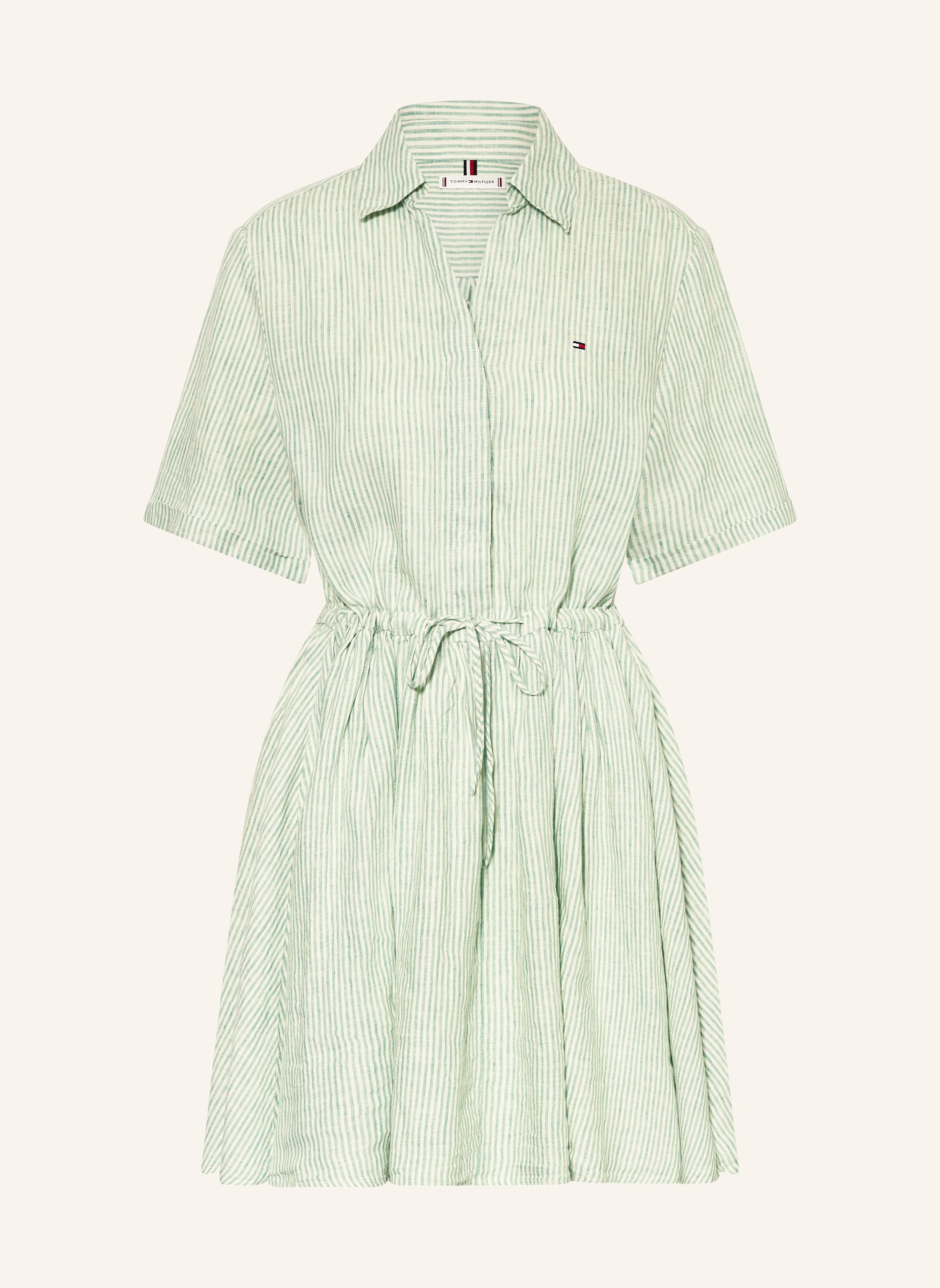 TOMMY HILFIGER Leinenkleid