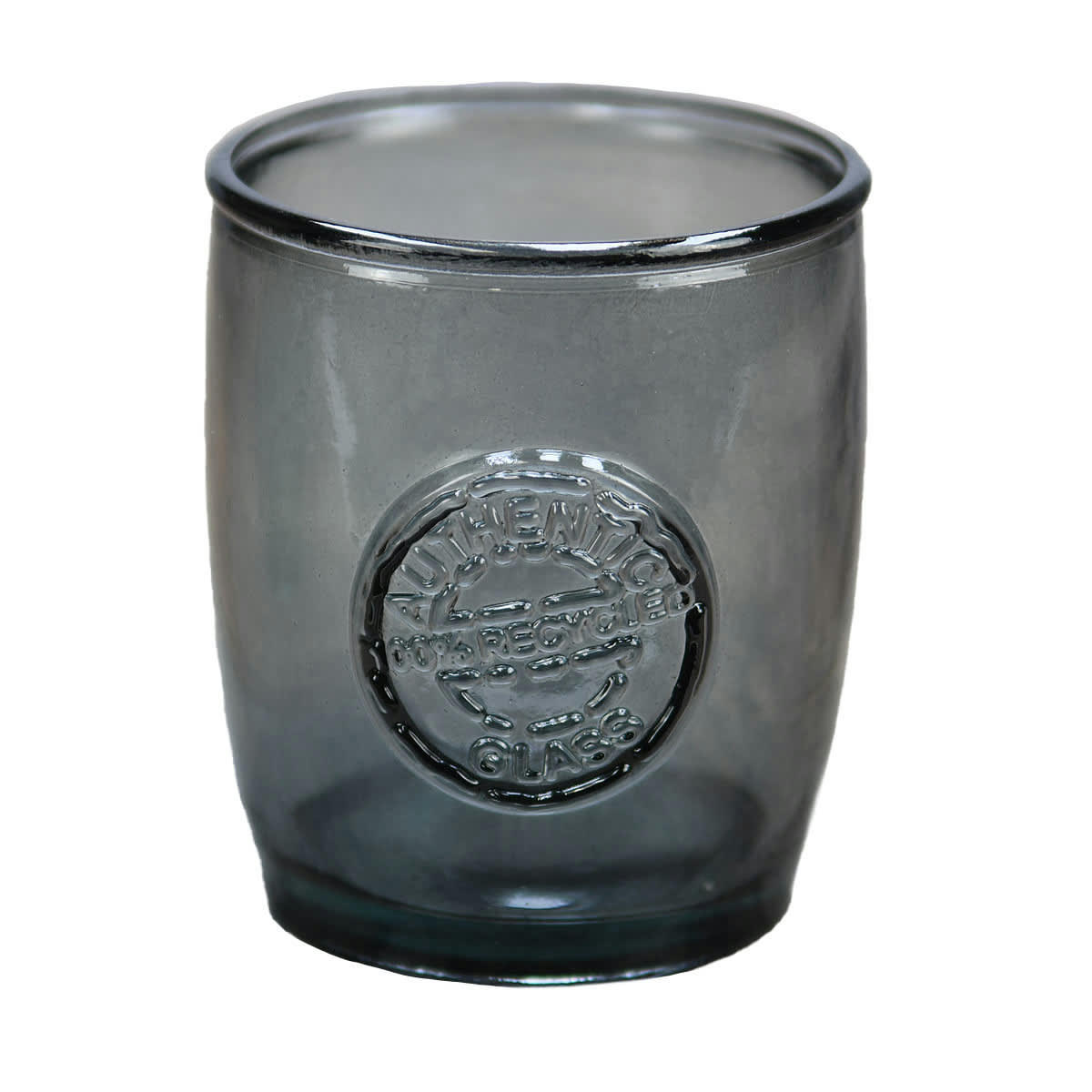 AUTHENTIC - Gobelet en verre recyclé  silver gris 10,5 cm