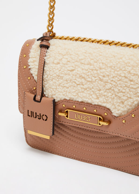 Borsa a tracolla media matelass&eacute;