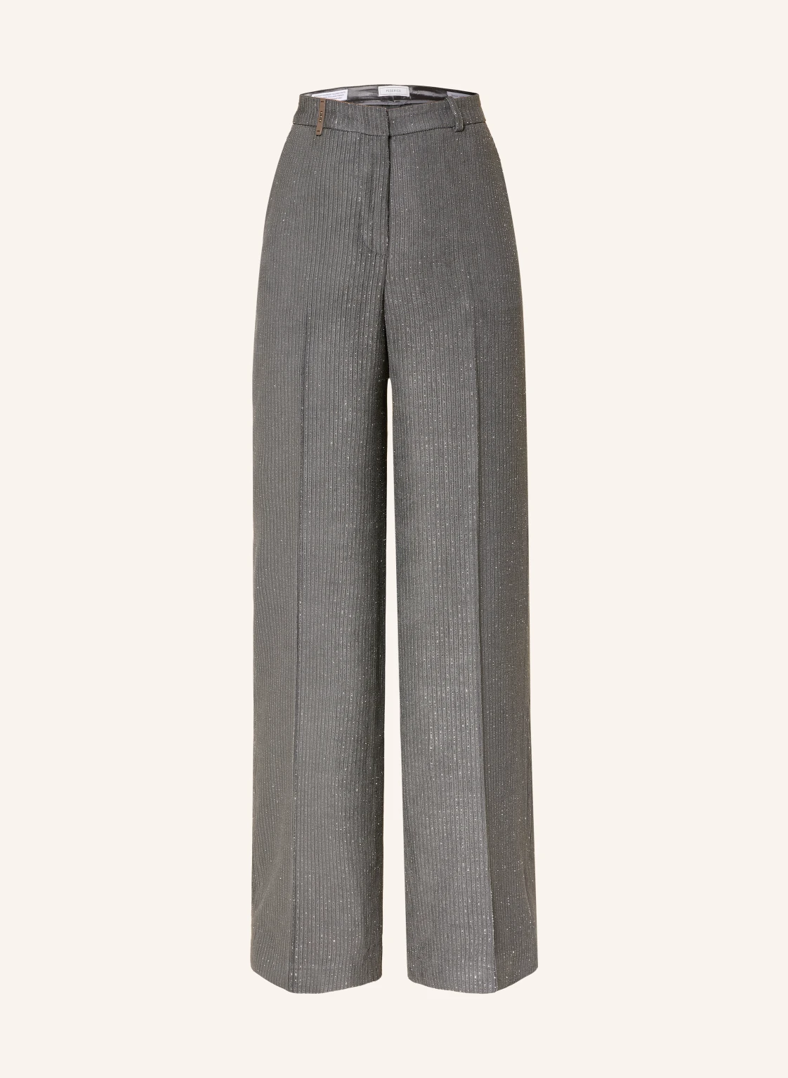 PESERICO Marlenehose mit Glitzergarn