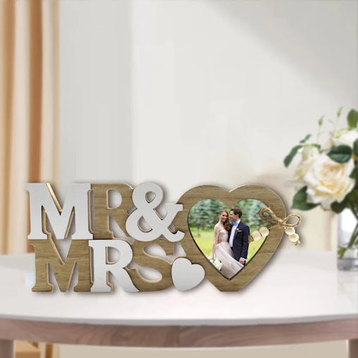 NNEOBA Love Heart Wedding Photo Frame